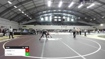 197 lbs Final - Jayshon Hines, Northwest Kansas Tech vs Jack Forbes, Utah Valley