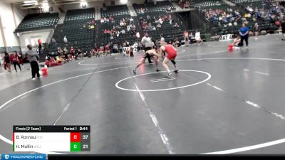 165 lbs Finals (2 Team) - Blaise Ronnau, Fort Hays State vs Hunter Mullin, Western Colorado