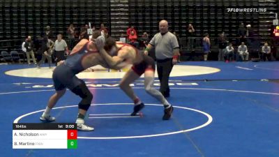 184 lbs Prelims - Andrew Nicholson, Western Wyoming vs Brandon Martino, Fresno State