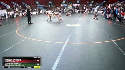 119 lbs Champ. Round 1 - Parker Withers, Front Royal WC vs David De Armas, Doral/Maximum Perform