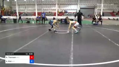 61 kg Consolation - Alex Thomsen, Nebraska Wrestling Training Center vs Angelo Rini, New York City RTC