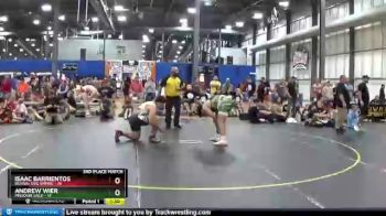 200 lbs Finals (8 Team) - Isaac Barrientos, Revival Evil Empire vs Andrew Wier, Missouri Gold