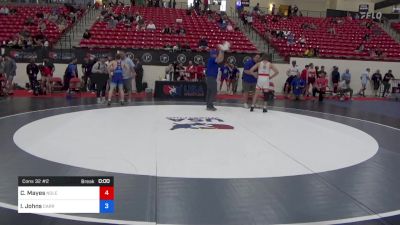 71 kg Cons 32 #2 - Chase Mayes, Nolensville Wrestling Club vs Isaac Johns, Carr Wrestling Academy