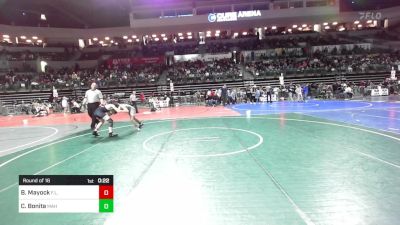 128 lbs Round Of 16 - Brandon Mayock, F.l.o.w. vs Carlito Bonita, Mahwah