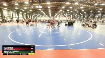 140 lbs Rd# 7- 10:45am Saturday Final Pool - Quentin Cassiday, Team Michigan vs Max Cable, East Coast Elite
