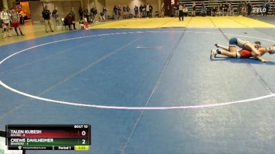 115 lbs Finals (8 Team) - Crewe Dahlheimer, Brainerd vs Talen Kubesh, Rocori