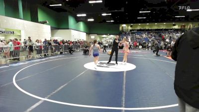 118 lbs Quarterfinal - Gigi Bragg, MN vs Angelina Vargas, MO