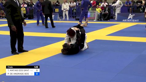 TATIANA MATIAS DOS SANTOS vs POLIANA DE ANDRADE BOSCHETTI 2024 Brasileiro Jiu-Jitsu IBJJF