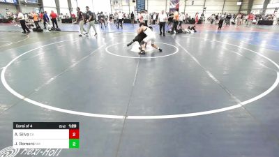 126 lbs Consi Of 4 - Aaron Silva, CA vs Jonathon Romero, NM