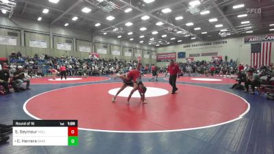 150 lbs Round Of 16 - Stephen Seymour, Hollister vs Christian Herrera, Bakersfield