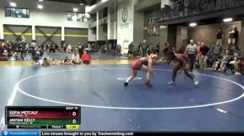 136 lbs Round 4 (6 Team) - Sofia Metcalf, Wisconsin vs Aniyah Kelly, Missouri Gold