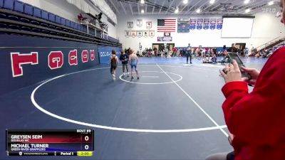 59 lbs Semifinal - Greysen Seim, Douglas WC vs Michael Turner, Green River Grapplers