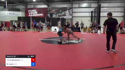 57 kg Round Of 32 - Richard Castro-Sandoval, Central Valley RTC vs Noah Luna, Boone RTC