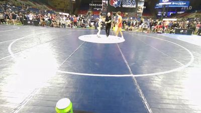 145 lbs Cons 64 #2 - Riley James, Missouri vs Kyler North, Utah