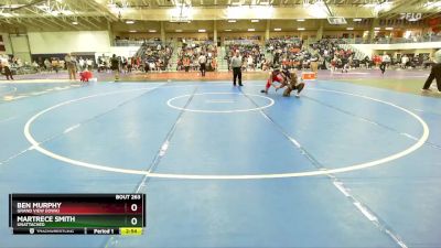 141 lbs Cons. Round 2 - Martrece Smith, Unattached vs Ben Murphy, Grand View (Iowa)