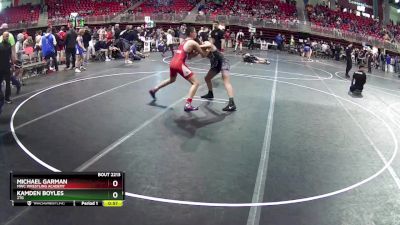 150 lbs Cons. Round 5 - Kamden Boyles, 2TG vs Michael Garman, MWC Wrestling Academy