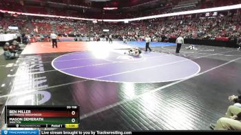 D3-106 lbs Champ. Round 1 - Ben Miller, Wittenberg-Birnamwood vs Mason Demerath, Shiocton