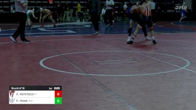 125 lbs Round Of 16 - Eddie Ventresca, Virginia Tech vs Eric Howe, Franklin & Marshall