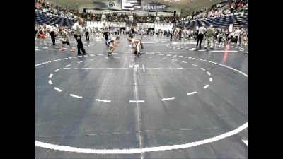 90 lbs Quarterfinal - Hunter Watson, Towanda vs Keaton Brokenshire, Benton