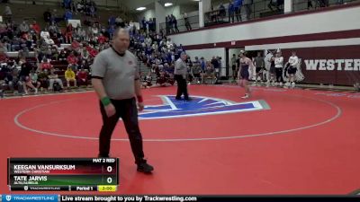 145 lbs Cons. Round 1 - Keegan VanSurksum, Western Christian vs Tate Jarvis, Alta/Aurelia