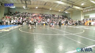 92 lbs Consolation - Andrew Ridge, Sperry Wrestling Club vs Sawyer Dorton, Grove Takedown Club