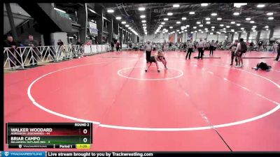 96 lbs Rd# 5- 3:45pm Friday Final Pool - Walker Woodard, Agression Legionaries vs Briar Campo, Oklahoma Outlaws Red