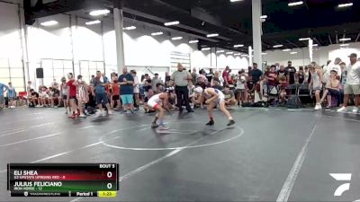 80 lbs Round 2 (8 Team) - Julius Feliciano, Iron Horse vs Eli Shea, U2 Upstate Uprising Red