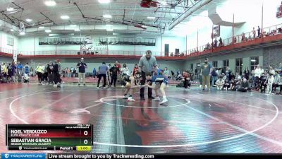 90 lbs Quarterfinal - Noel Verduzco, Elite Athletic Club vs Sebastian Gracia, Region Wrestling Academy