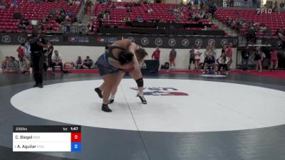 235 lbs Cons 4 - Caroline Biegel, New Jersey vs Angie Aguilar, Stallions Wrestling Club