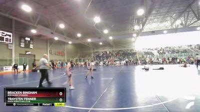 87 lbs Quarterfinal - Bracken Bingham, Box Elder Stingers vs Traysten Fenner, Davis Wrestling Club