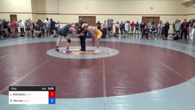 70 kg Rnd Of 32 - Landon Robideau, MN Elite Wrestling Club vs Drayden Morton, West Coast Regional Training Center