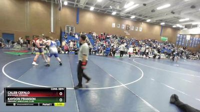 285 lbs Cons. Semi - Kaydon Franson, Fremont Wrestling Club vs Caleb Cefalo, Box Elder Stingers