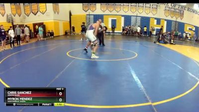 190 Gold Round 3 - Chris Sanchez, South Dade vs Myron Mendez, Southwest Miami