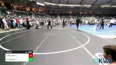 105 lbs Quarterfinal - Jason Maxwell, Del City Little League vs Mason Moseley, R.a.w.