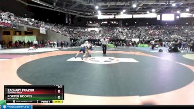 132 lbs Cons. Round 2 - Porter Hoopes, Middleton vs Zachary Frazier, Gonzaga Prep