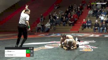 174 lbs Dual - Jacob Oliver, Edinboro vs Hunter Fortner, Chattanooga