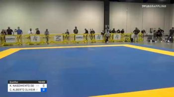 KALEL NASCIMENTO DOS SANTOS vs CARLOS ALBERTO OLIVEIRA DA SILVA 2020 IBJJF Pan No-Gi Championship