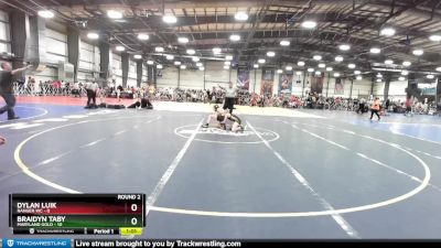 84 lbs Rd# 5- 3:45pm Friday Final Pool - Dylan Luik, Ranger WC vs Braidyn Taby, Maryland Gold