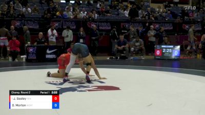 74 lbs Champ. Round 2 - Joseph Sealey, Pennsylvania vs Drayden Morton, West Coast Regional Training Center