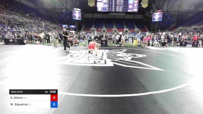 100 lbs Rnd Of 64 - Olivia Atkins, Missouri vs Mia Siqueiros, Arizona