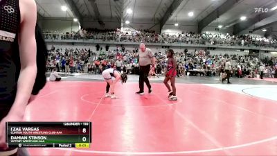 110 lbs Cons. Round 2 - Linkin Darnell, Lebanon Yellowjacket Wrestling-AAA  vs Cameron Cundiff, Winnetonka Youth Wrestling-A