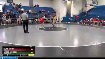 157 lbs Round 3 (4 Team) - Luke Condy, Central vs Jacob Hanssen, Buena Vista