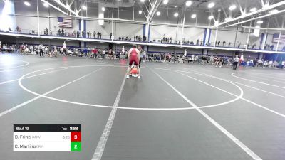 141 lbs Round Of 64 - Dante Frinzi, Harvard vs Chris Martino, Princeton U