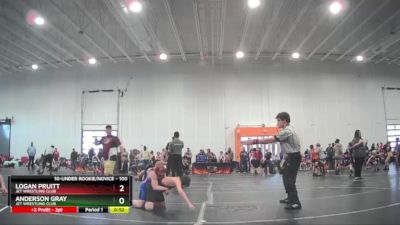 100 lbs Round 1 - Logan Pruitt, Jet Wrestling Club vs Anderson Gray, Jet Wrestling Club