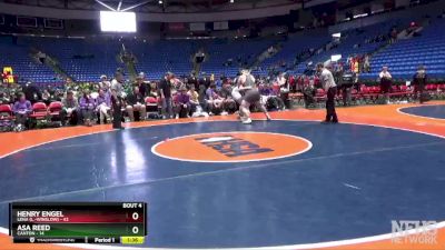 285 lbs Quarterfinals (8 Team) - Henry Engel, Lena (L.-Winslow) vs Asa Reed, Canton