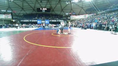 Girls 3A/4A 105 Cons. Round 4 - Sierra Gonzales, Arlington (Girls) vs Kamryn Mason, Lake Stevens (Girls)