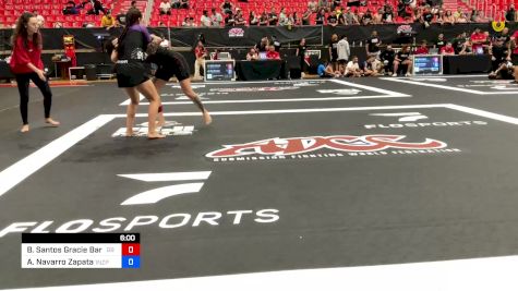 Bruna Santos Gracie Barra vs Alexandra Navarro Zapata 2024 ADCC Sao Paulo Open