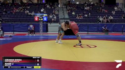 125 kg Round 1 - Jorawar Dhinsa, Guru Gobind Singh WC vs Roger Li, Brock WC