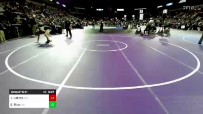 182 lbs Consi Of 16 #1 - Talha Bektas, Calvary Chapel Sa (SS) vs Brock Rios, Frontier (CS)