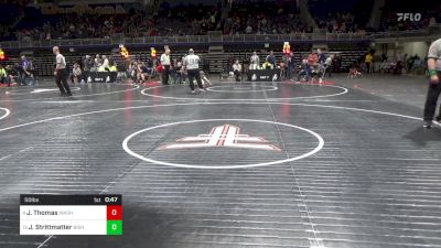 50 lbs Round Of 16 - Jordan Thomas, Washington vs Jordy Strittmatter, Bishop Carroll